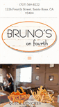 Mobile Screenshot of brunosonfourth.com